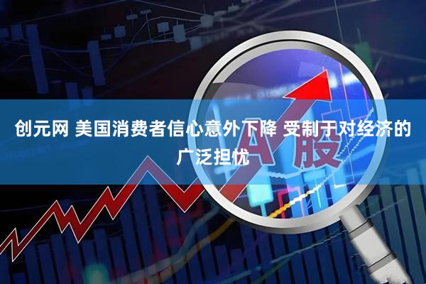 创元网 美国消费者信心意外下降 受制于对经济的广泛担忧